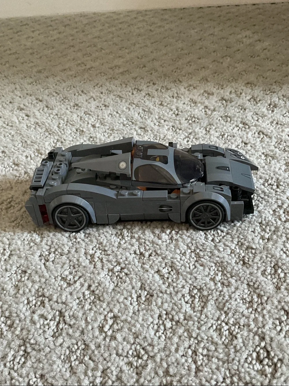 Lego Gray Sports Car Speed Champions Set